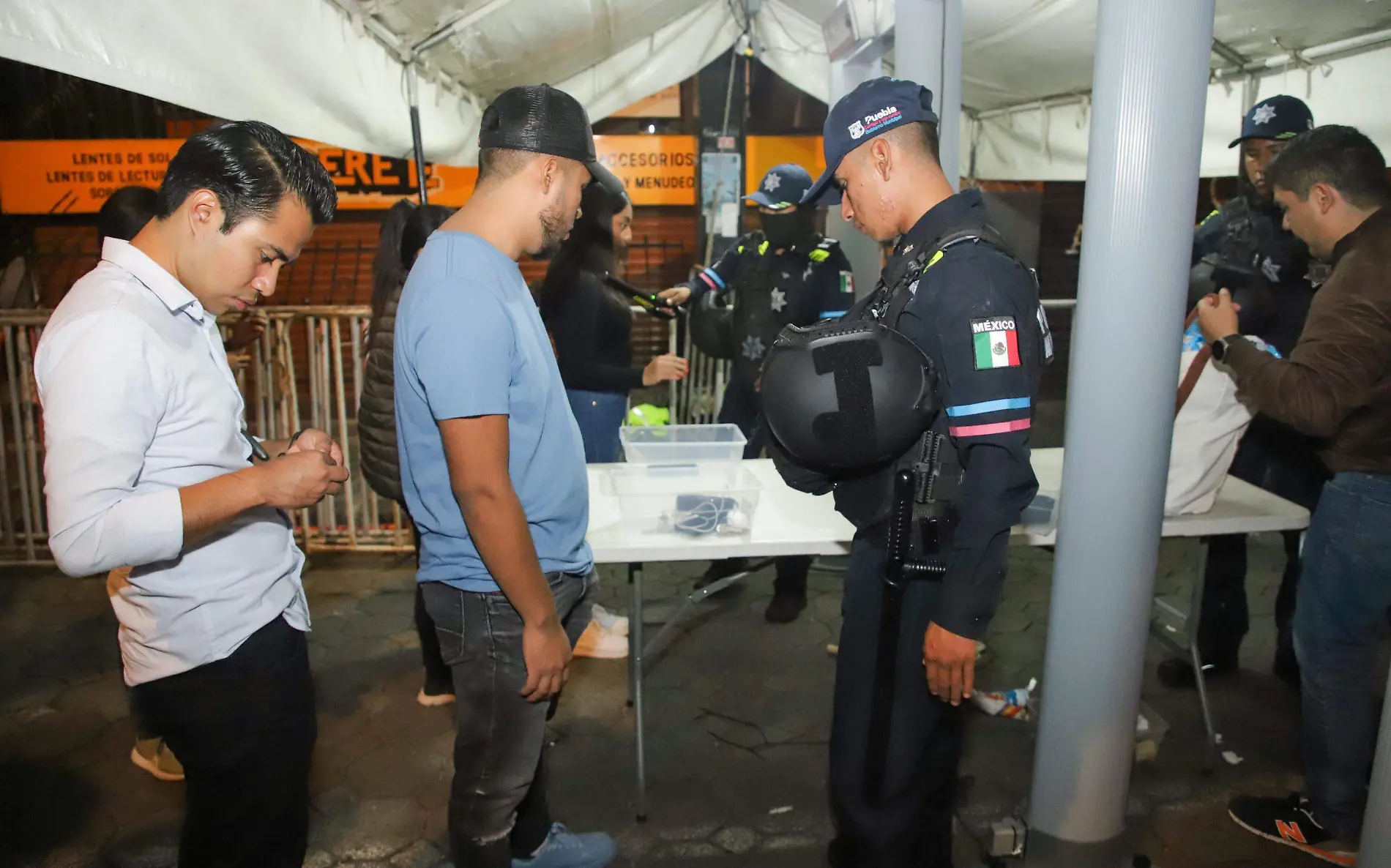 dispositivo seguridad previo al grito de independencia